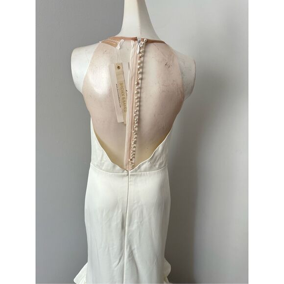 Bronx and Banco Paros Gown in White US 6 $620 - Picture 11 of 13
